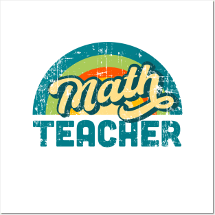 Math teacher Posters and Art